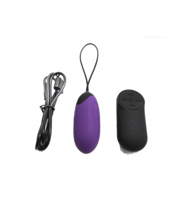 HUEVO VIBRADOR G3 RECARGABLE MORADO