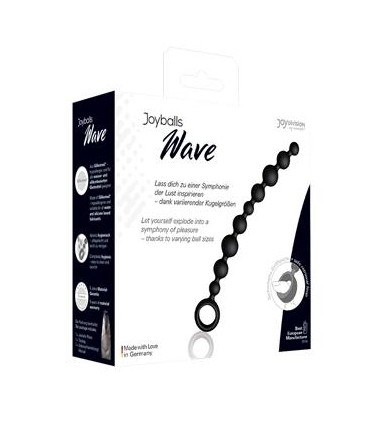 JOYBALLS ANAL WAVE 29"8 CM NEGRO