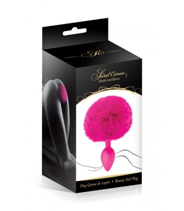 PLUG SILICONA POMPÓN MAGENTA