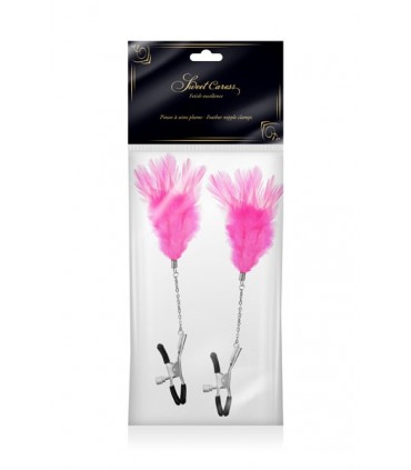 EINSTELLBARE ZANGE MIT FUCHSIA STAUBWEDEL