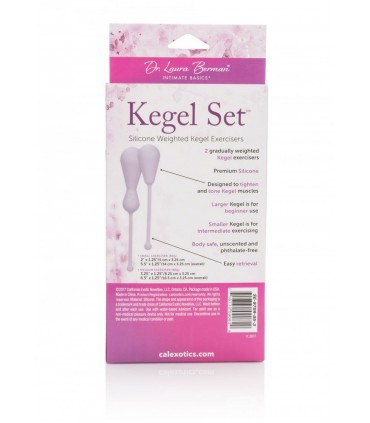 BALLES DE KEGEL CHINOIS SET X 2 SILICONE LILAS