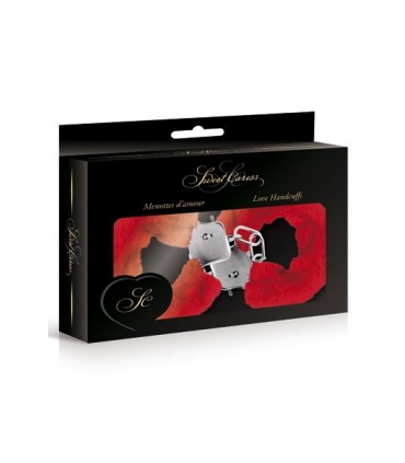 ROTE PLÜSCHHANDSCHELLEN