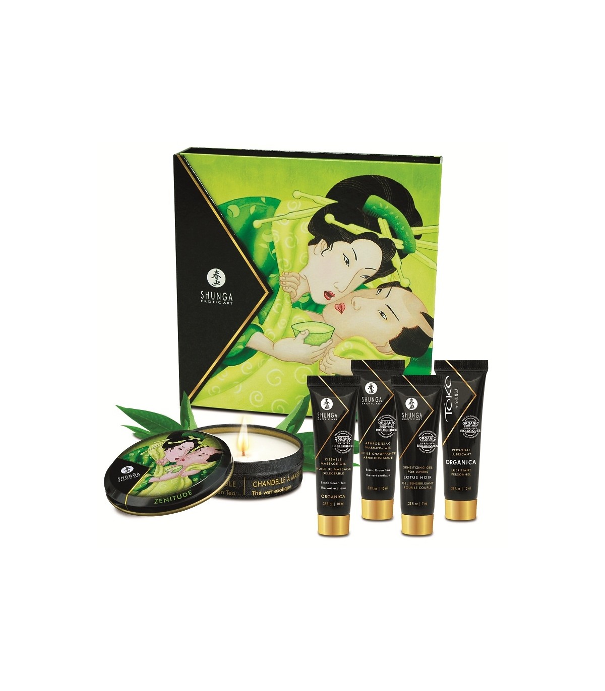 KIT SHUNGA SECRET GEISHA TÉ VERDE ORGÁNICO