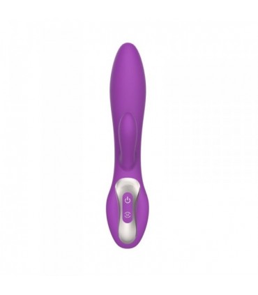 VIBRATEUR EN SILICONE VIOLET RECHARGEABLE ELYS CONCAVE