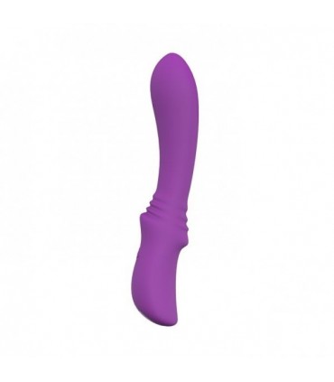 VIBRADOR SILICONA ELYS CONVEX RECARGABLE MORADO