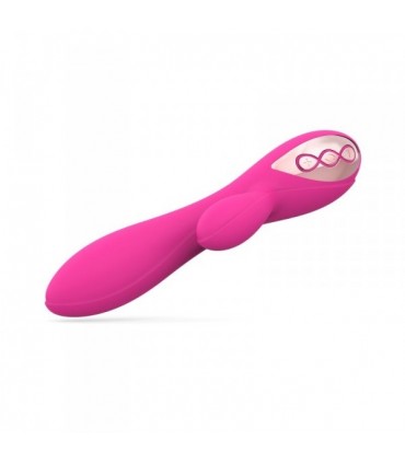 VIBRATEUR SILICONE BALEINE RECHARGEABLE ROSE