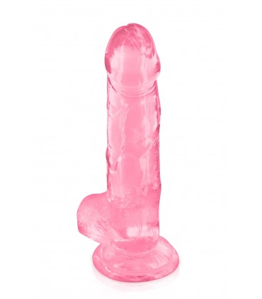 DILDO JELLY L ROSA 20 CM